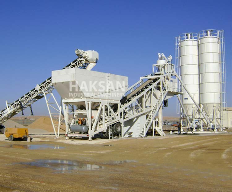 HB-100BM Mobil Beton Santrali